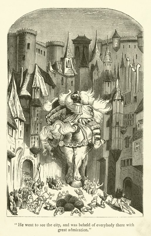 Illustration for the Works of Rabelais by Gustave after Dore