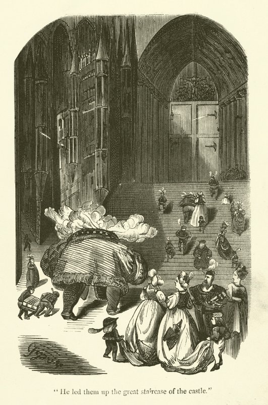 Illustration for the Works of Rabelais by Gustave after Dore