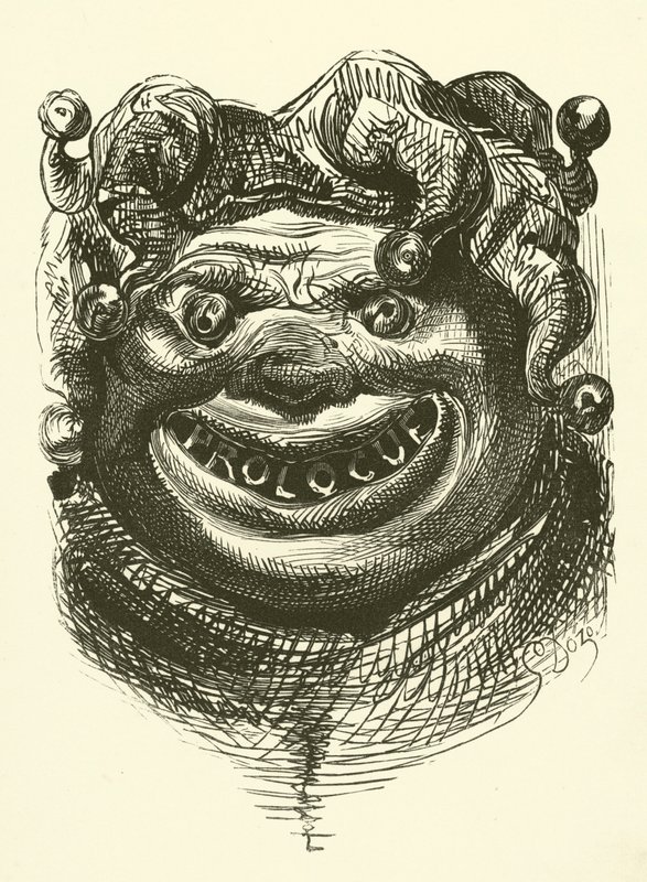 Illustration for the Works of Rabelais by Gustave after Dore