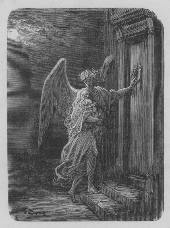 The Angel of Charity by Gustave after Dore