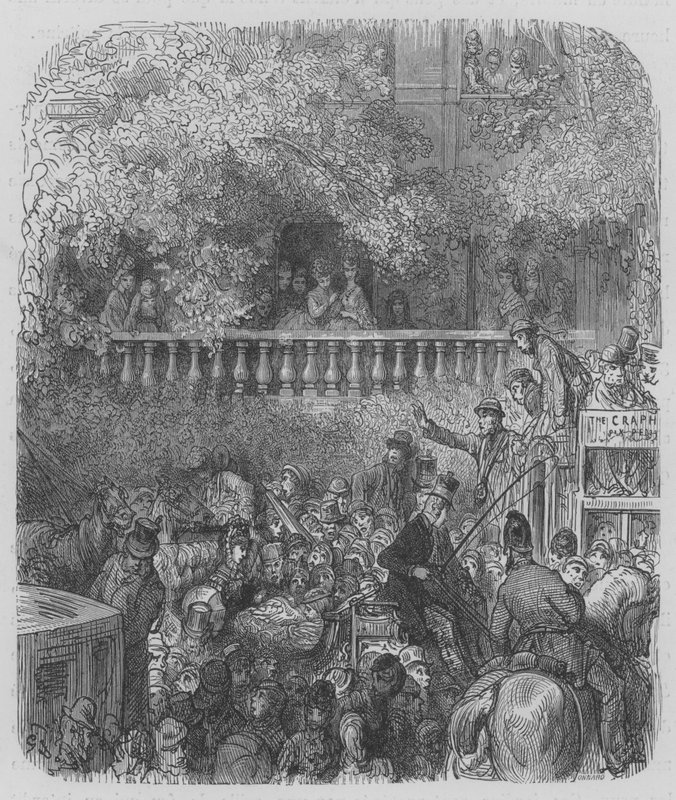 The Derby, On the Road by Gustave after Dore
