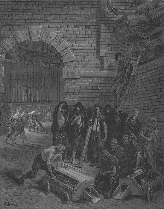 The Gas by Gustave after Dore