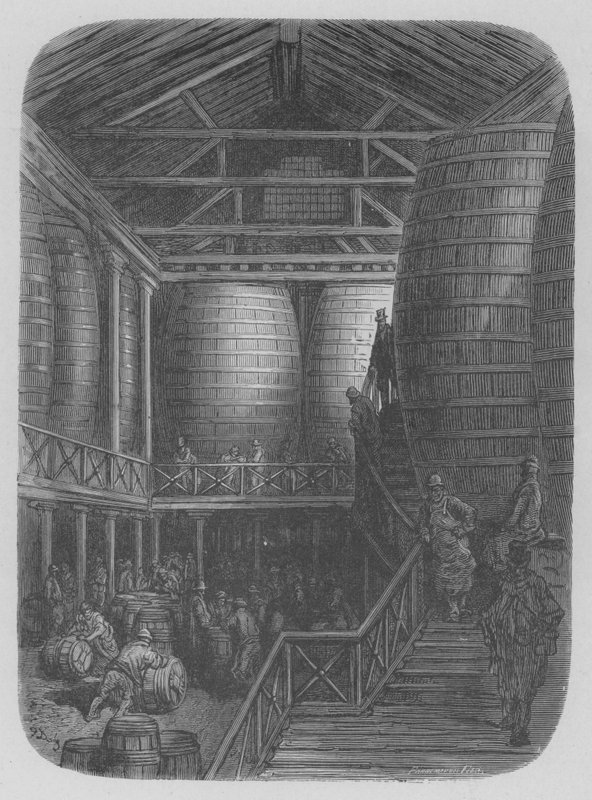 The Large Barrels by Gustave after Dore