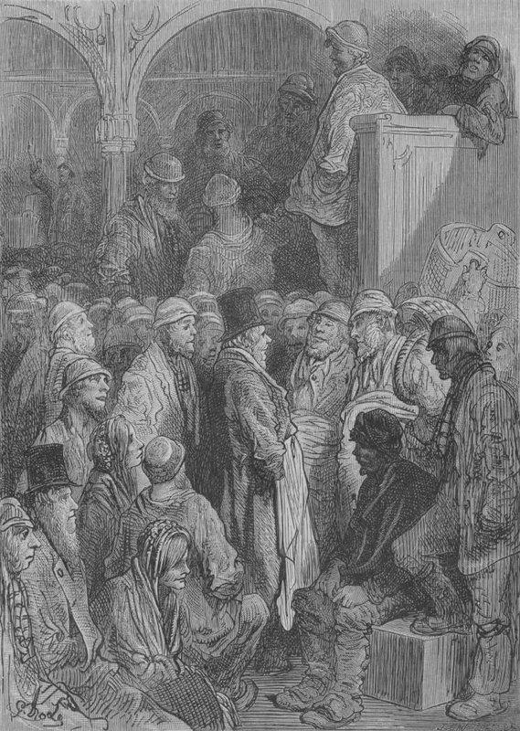 The Bigwigs of Small Business by Gustave after Dore