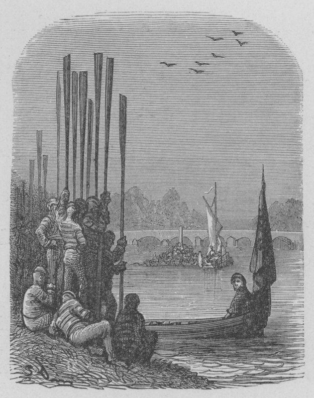 The Regattas, Waiting by Gustave after Dore