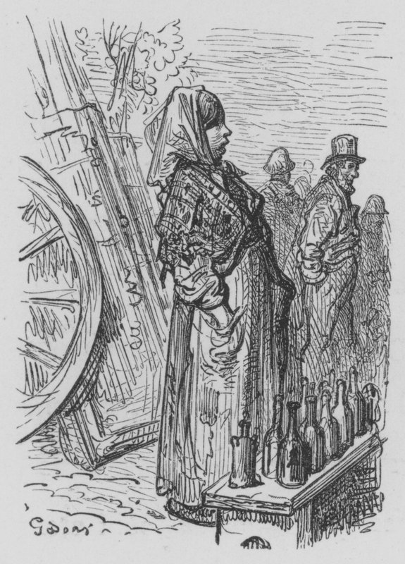 Drink Merchant by Gustave after Dore