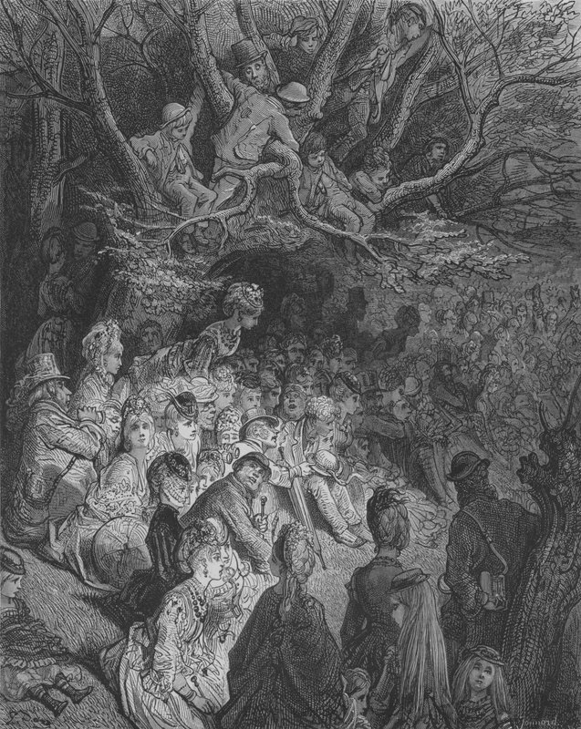 Parterre and Paradise by Gustave after Dore