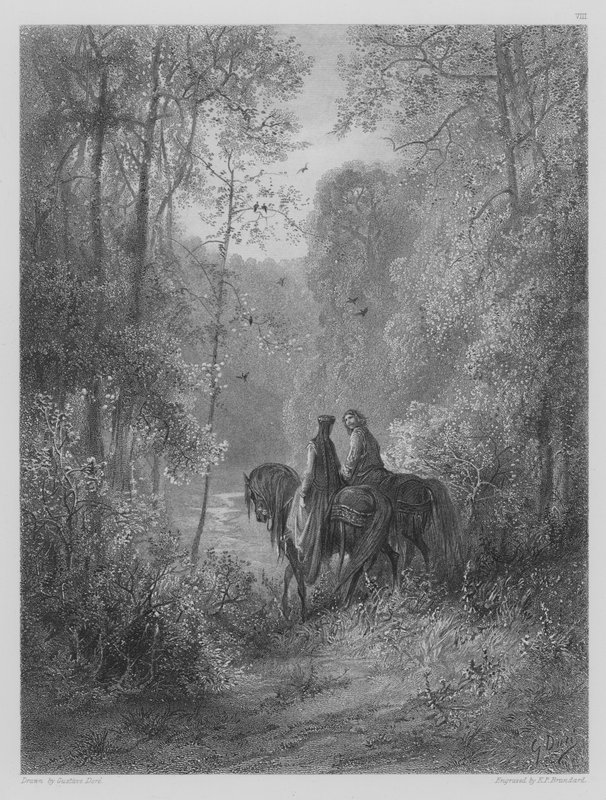 The Dawn of Love by Gustave after Dore