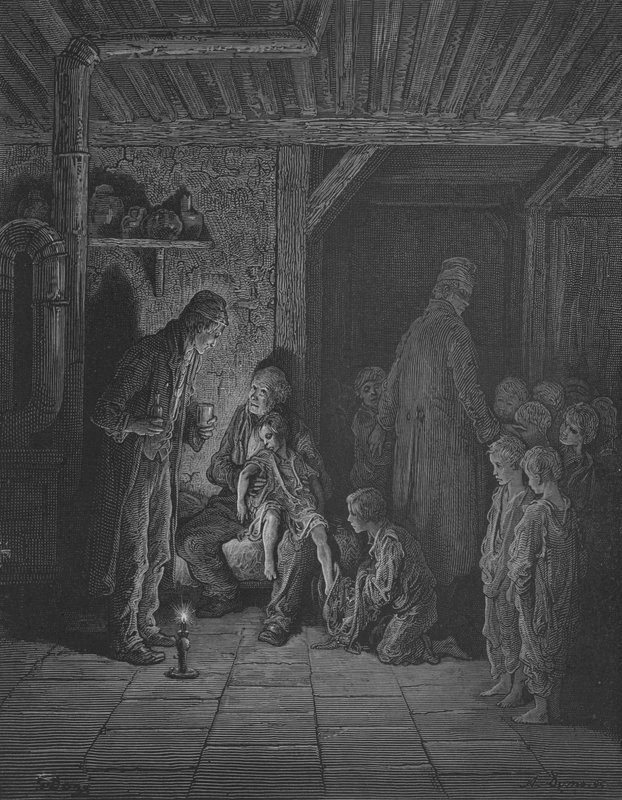 A Refuge House by Gustave after Dore