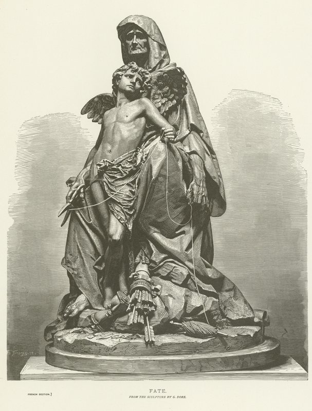 Allegory of Fate by Gustave Dore