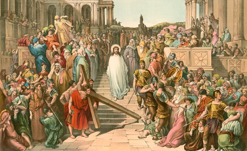Jesus on the Way to Calvary by Gustave Dore