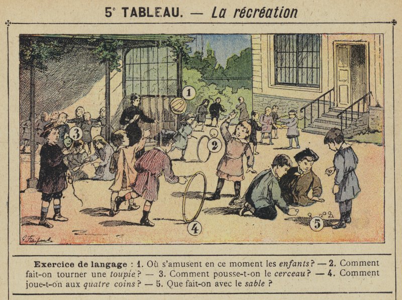 Recreation by Gustave Fraipont