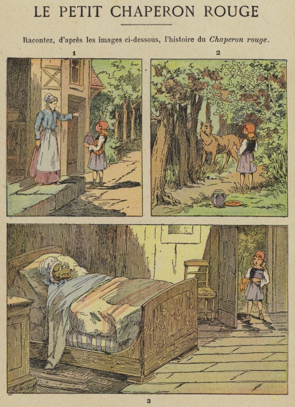 Little Red Riding Hood by Gustave Fraipont