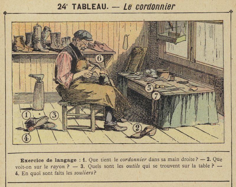 The Cobbler by Gustave Fraipont
