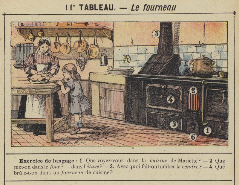The Stove by Gustave Fraipont