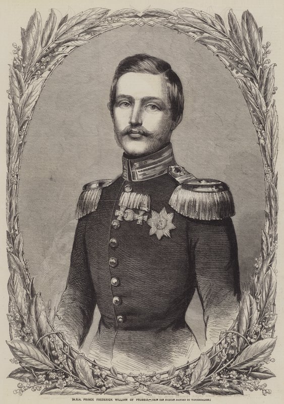 HRH Prince Frederick William of Prussia by Gustave Janet