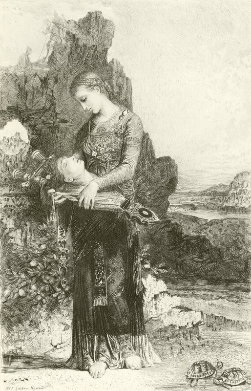 Orpheus by Gustave Moreau
