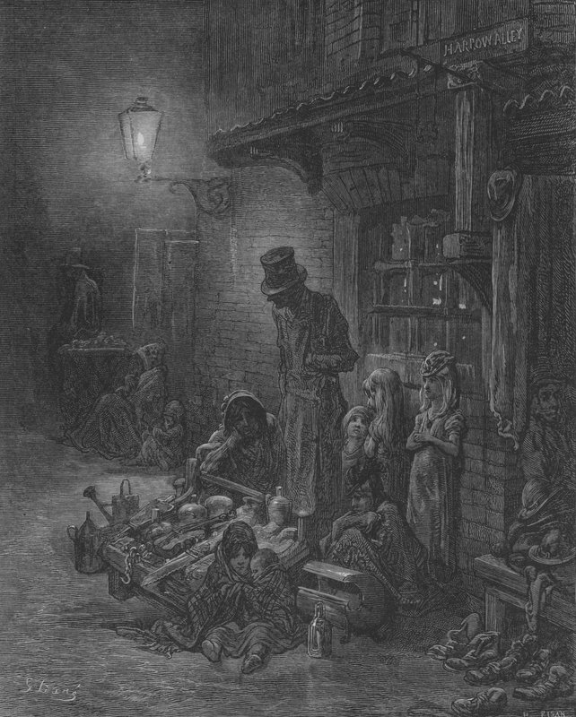 Houndsditch by Gustave after Dore