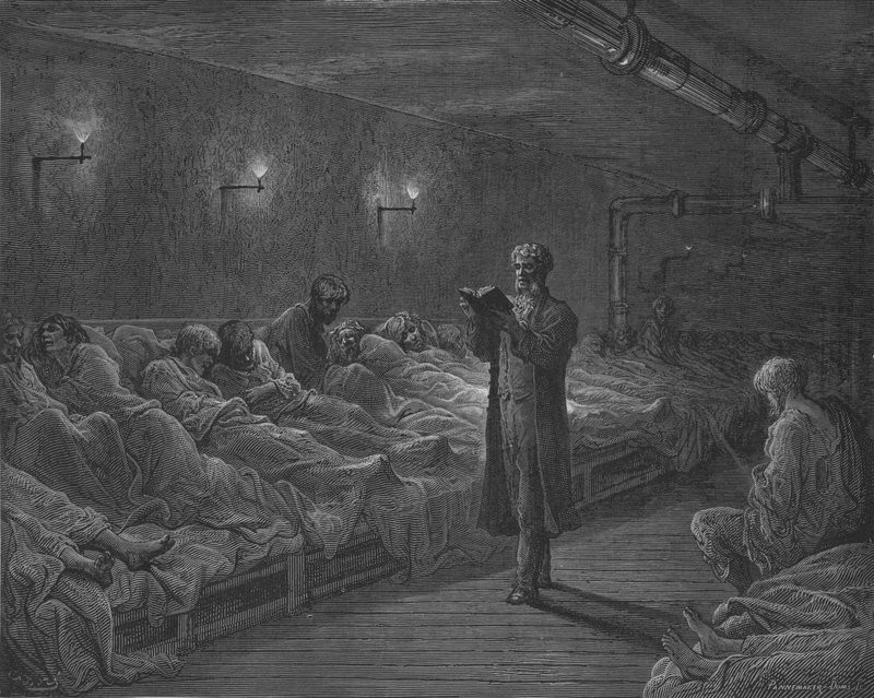 A Lay Preacher by Gustave after Dore