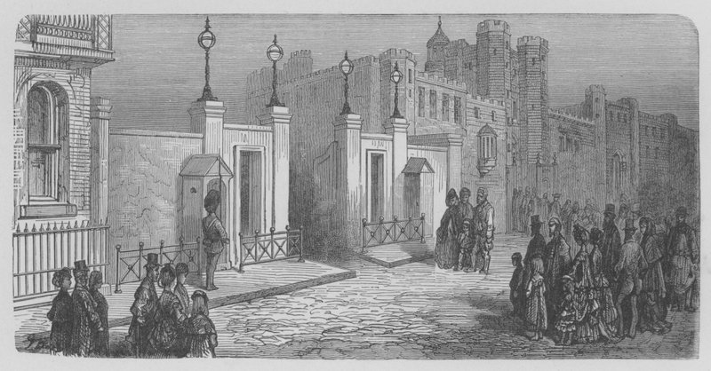 A Gate of Saint James by Gustave after Dore