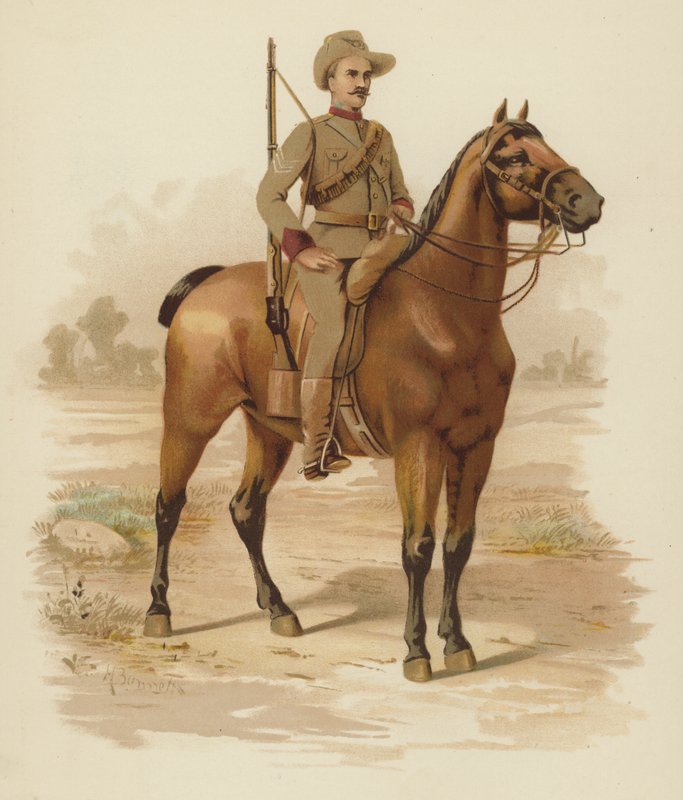 Victorian Mounted Rifles by H. Bunnett