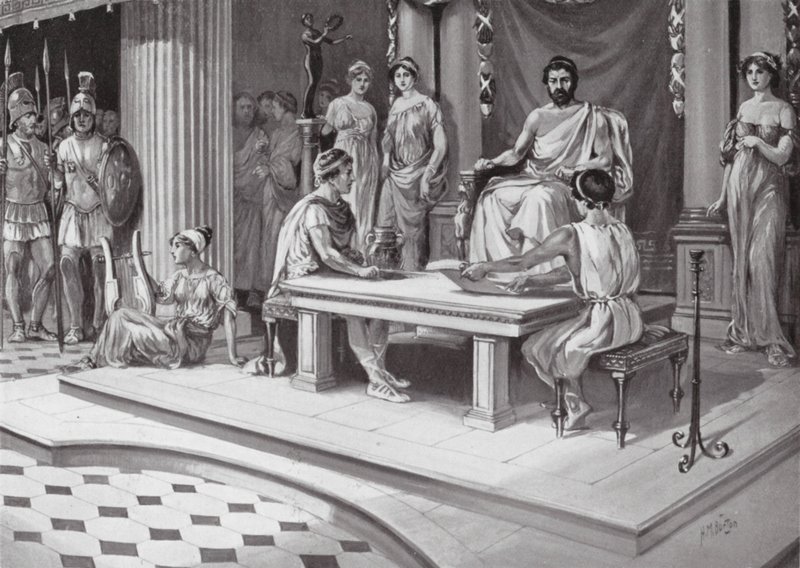 Jason of Thessaly by H. M. (after) Burton