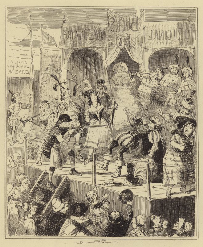 A Tragical Joke by Hablot Knight Browne