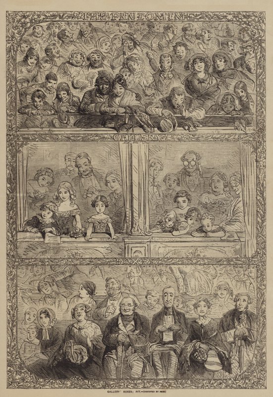 Gallery Boxes; Pit by Hablot Knight Browne
