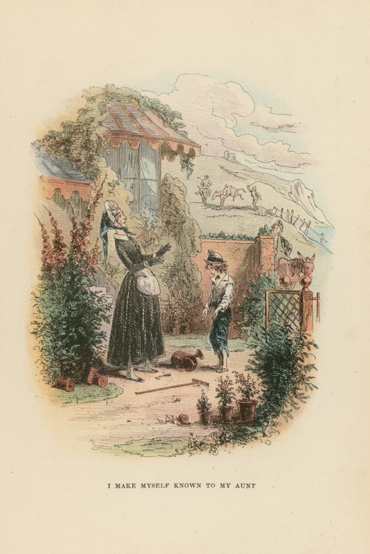 Illustration for David Copperfield by Hablot Knight Browne