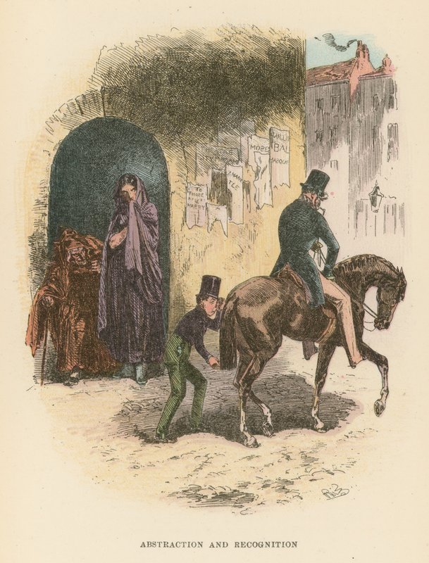Illustration for Dombey and Son by Hablot Knight Browne