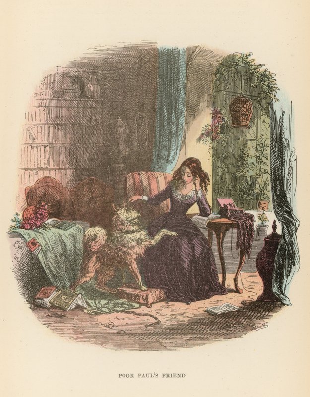 Illustration for Dombey and Son by Hablot Knight Browne