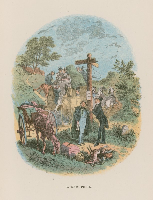 Illustration for Martin Chuzzlewit by Hablot Knight Browne