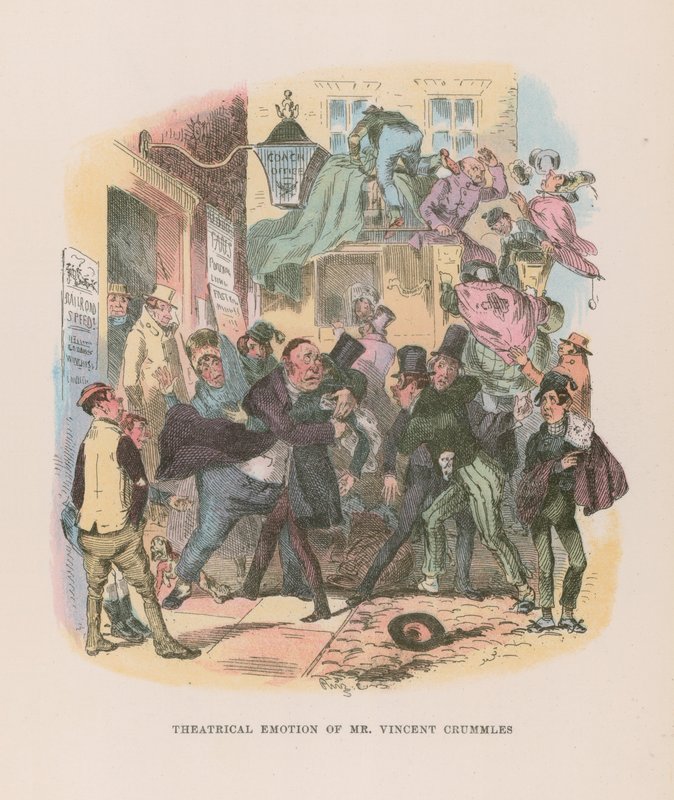 Illustration for Nicholas Nickleby by Hablot Knight Browne