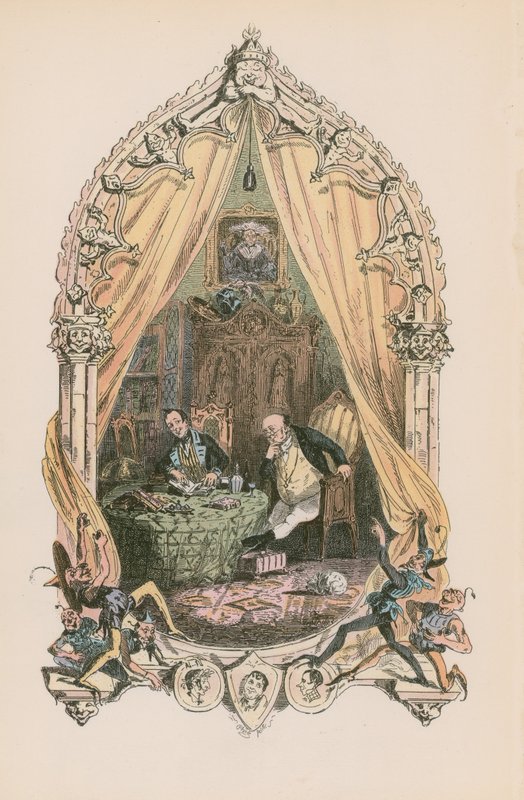 Illustration for Pickwick Papers by Hablot Knight Browne