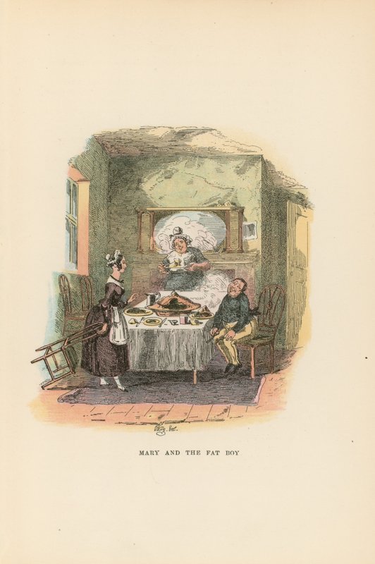 Illustration for Pickwick Papers by Hablot Knight Browne