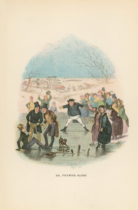 Illustration for Pickwick Papers by Hablot Knight Browne