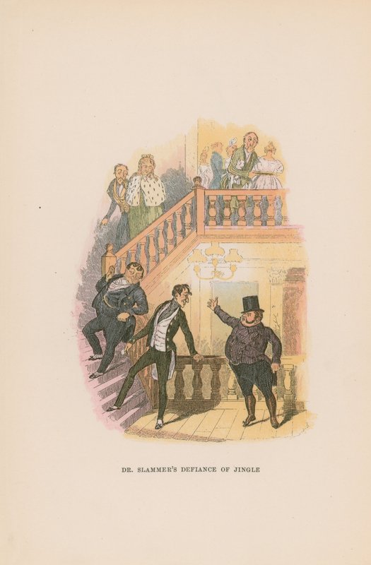 Illustration for Pickwick Papers by Hablot Knight Browne