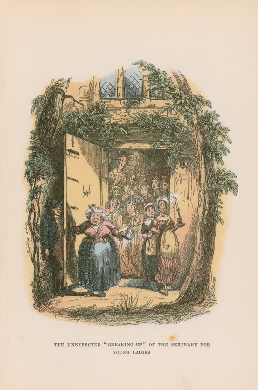Illustration for Pickwick Papers by Hablot Knight Browne