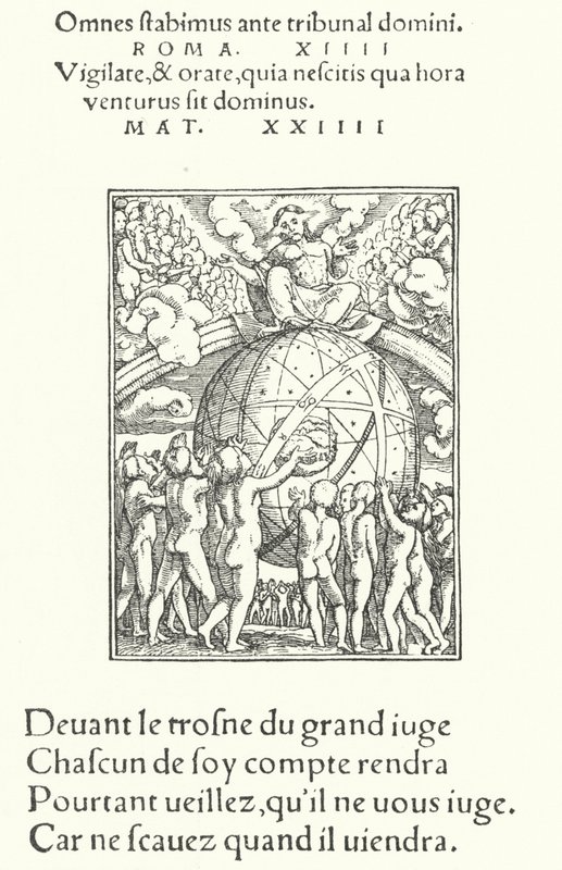 The Last Judgment by Hans (after) Holbein the Younger