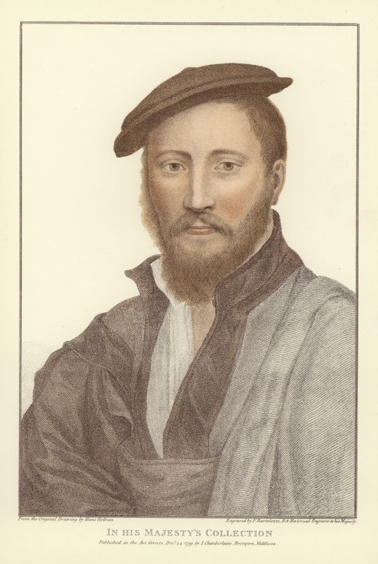 Anonymous man by Hans Holbein der Jüngere