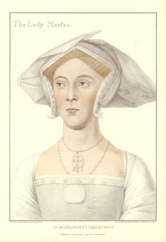 Jane Meutas by Hans Holbein der Jüngere
