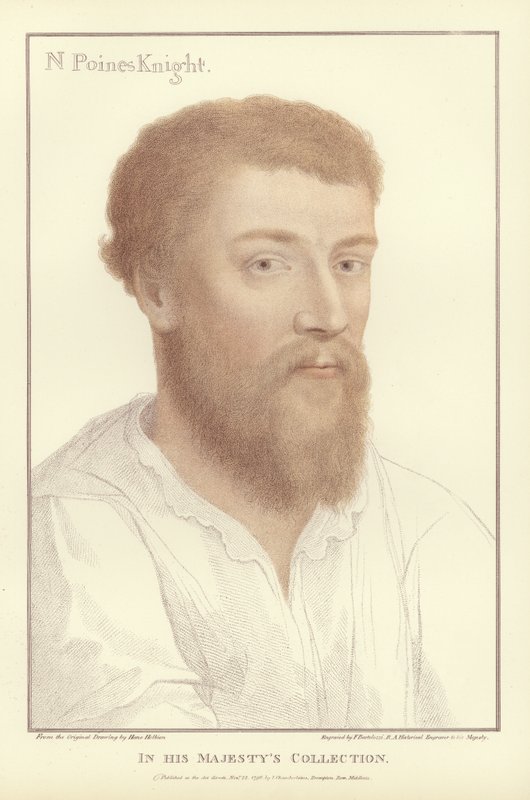 Sir Nicholas Poins by Hans Holbein der Jüngere