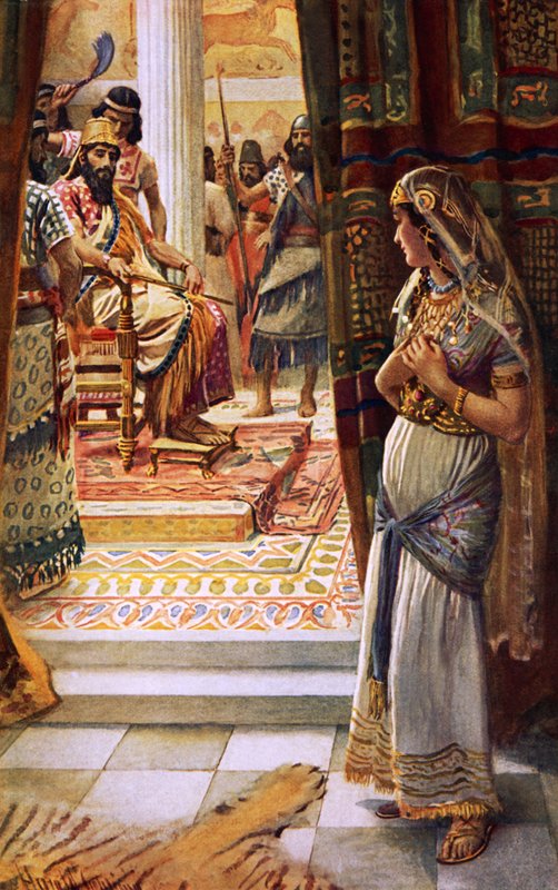Esther by Harold Copping