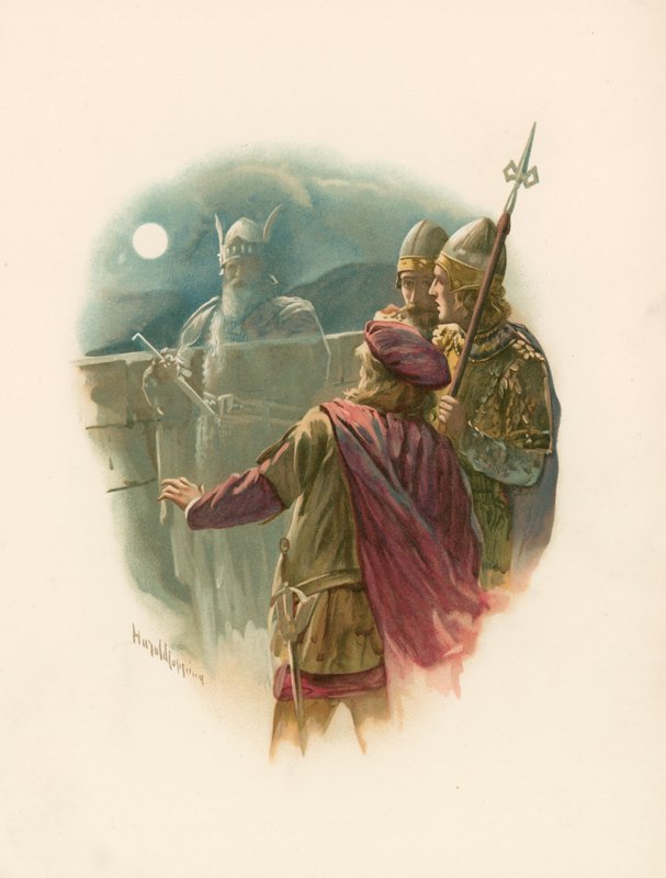 Hamlet and His Father