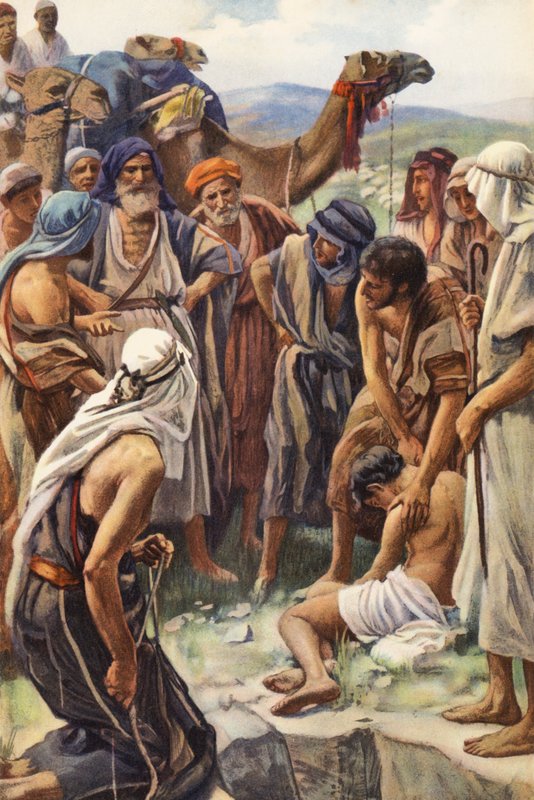 The Selling of Joseph by Harold Copping