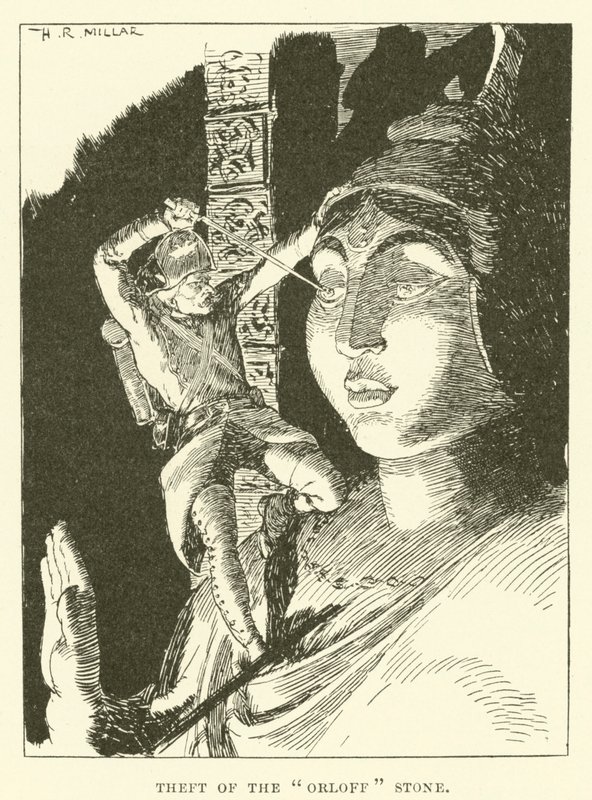 Theft of the "Orloff" stone by Harold Robert Millar
