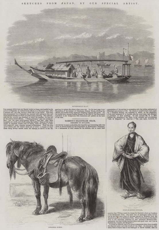 Sketches from Japan by Harrison William Weir