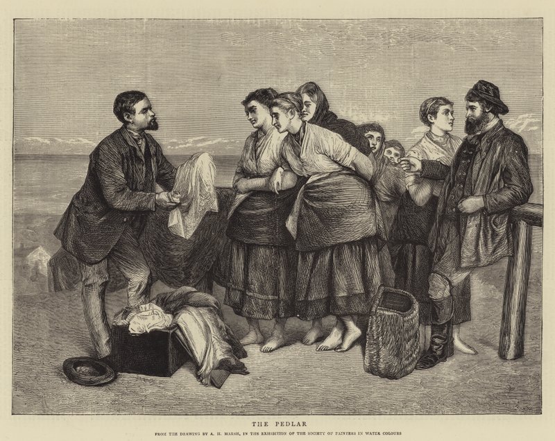 The Pedlar by Harry Everett Townsend
