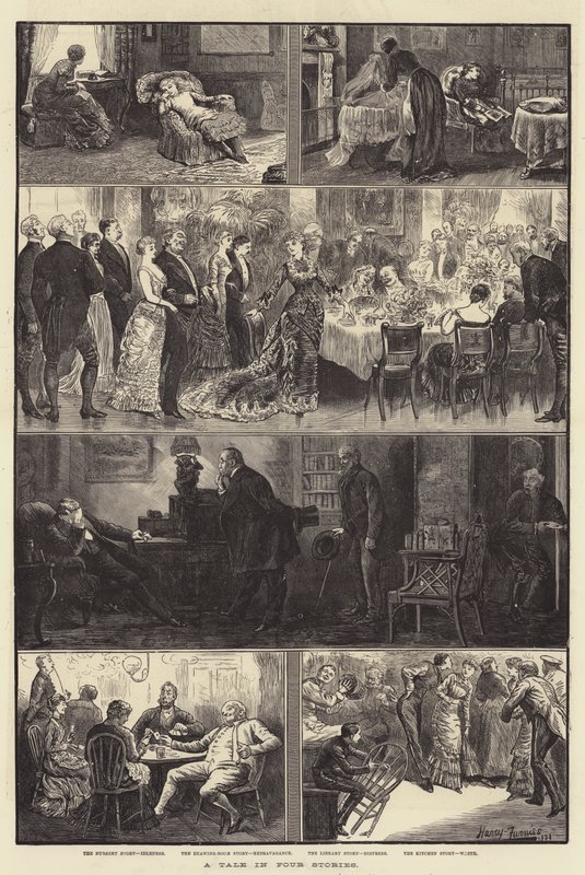 A Tale in Four Stories by Harry Furniss
