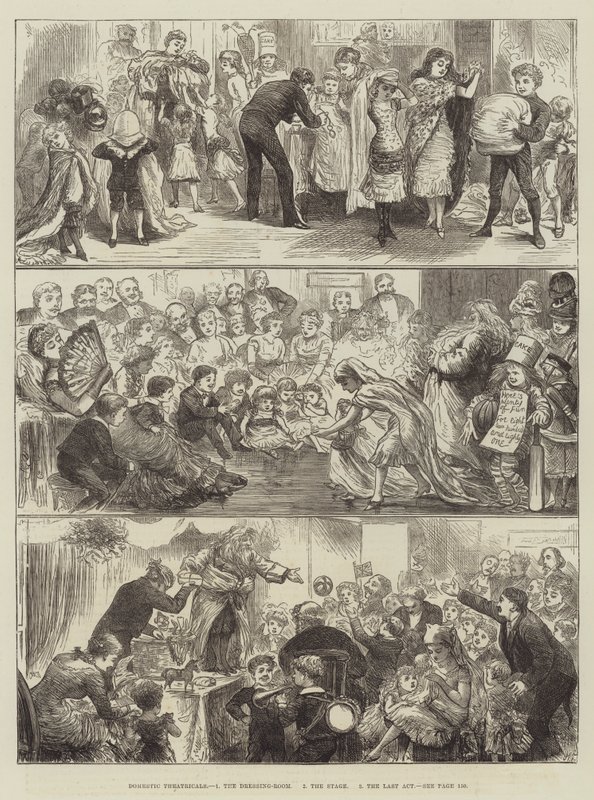 Domestic Theatricals by Harry Furniss